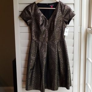 Black & Gold Dress New With Tags Size 4